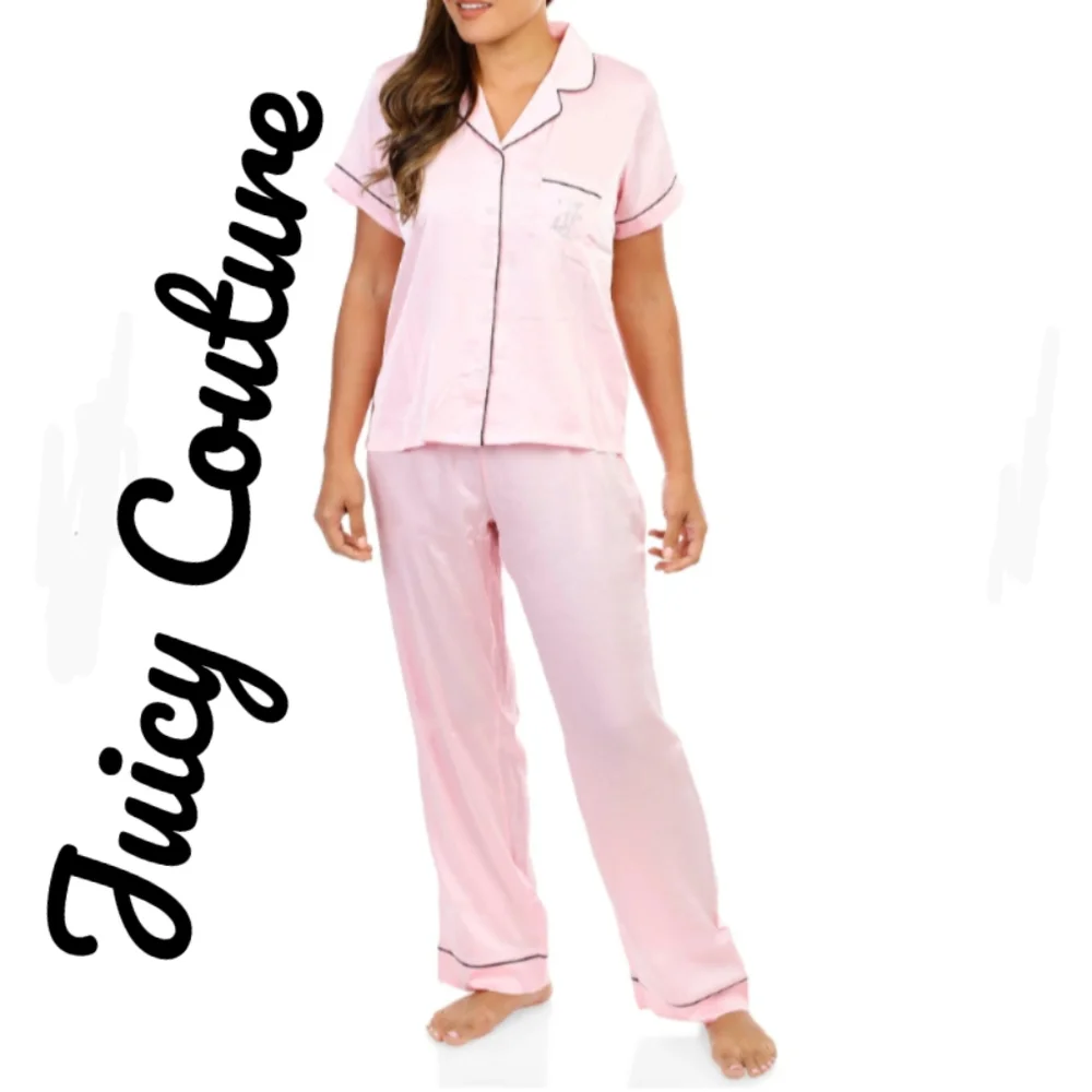🆕Juicy Couture Women's 2 Pc Pajama Pants Set - Picture 1 of 15